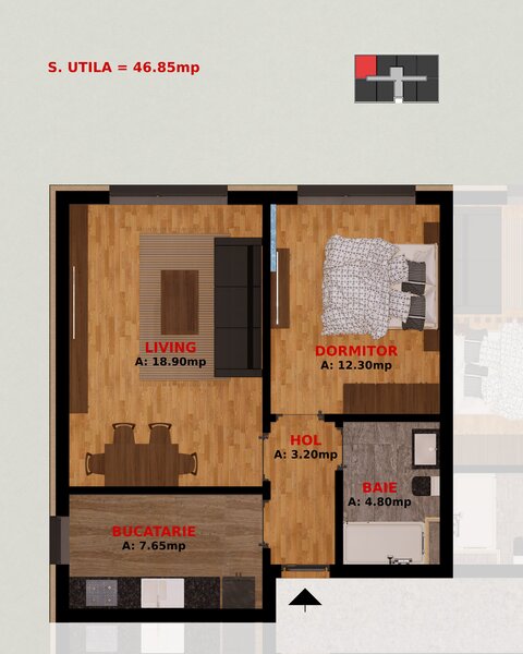 Fundeni, Bucuresti, apartament doua camere si garsoniere