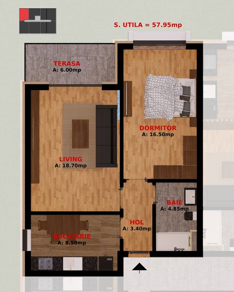 Fundeni, Bucuresti, apartament doua camere si garsoniere