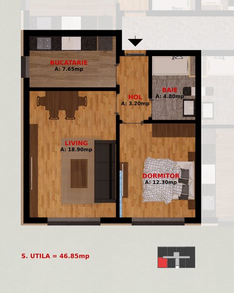 Fundeni, Bucuresti, apartament doua camere si garsoniere